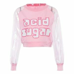 Acid Sugar Y2K Tank Top: Retro Grunge Summer Outfit Essential