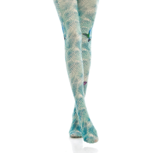 Exotic Bird Tights: Y2K Grunge Outfit Essential for Retro Summer Vibes