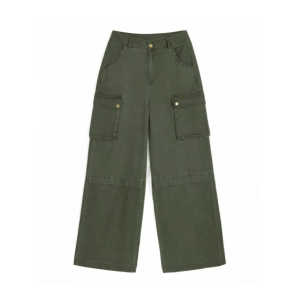 Grassy Green Y2K Cargo Jeans: Retro 90s Grunge Style for Summer Outfits