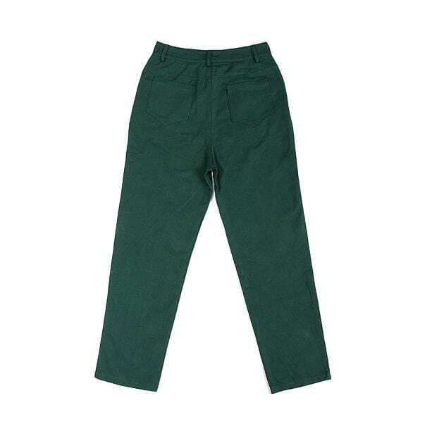 Grassy Green Y2K Pants: Retro 90s Grunge Outfit for Summer Vibes