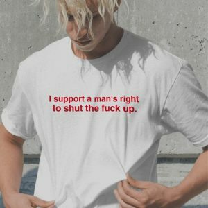 I Support A Man's Right Y2K Baby Tee - Retro 90s Grunge Summer Style