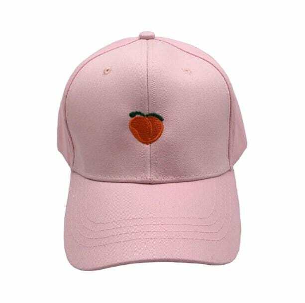 Just Peachy Y2K Cap: Retro 90s Style for Summer Outfits & Parties