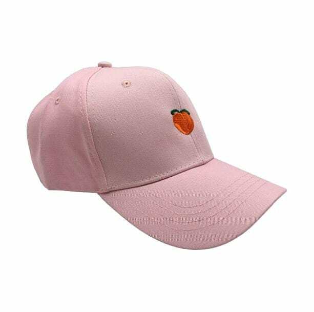 Just Peachy Y2K Cap: Retro 90s Style for Summer Outfits & Parties