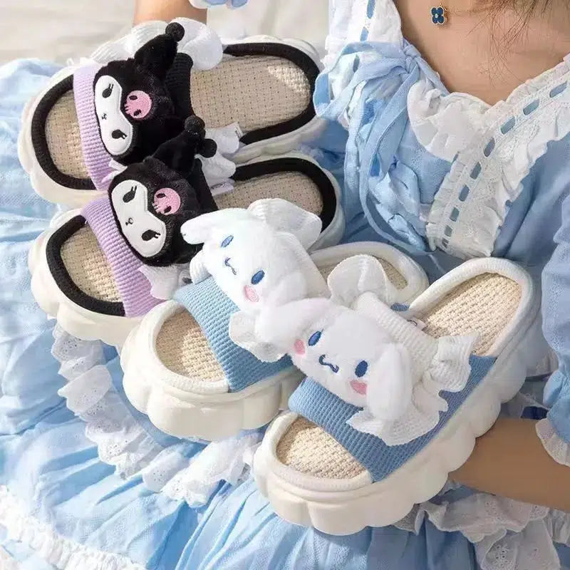 Kawaii Sanrio Y2K Slippers: Adorable Retro Style for Summer Vibes