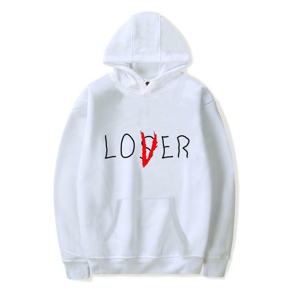 Lover > Loser Y2K Grunge Hoodie - Retro 90s Fashion Statement