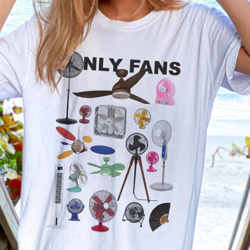 Only Fans Y2K Baby Tee: Retro 90s Grunge Summer Outfit Essential