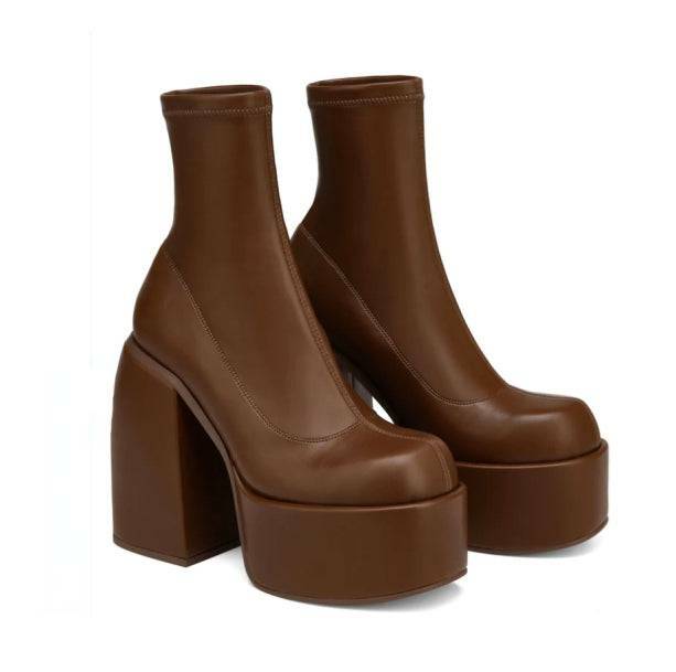 Retro Y2K Ankle Boots for Grunge and 90s Summer Outfits