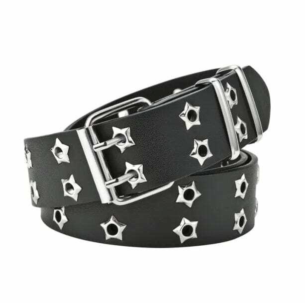 Star Eye Y2K Grunge Belt for Retro Summer Outfits and Party Looks