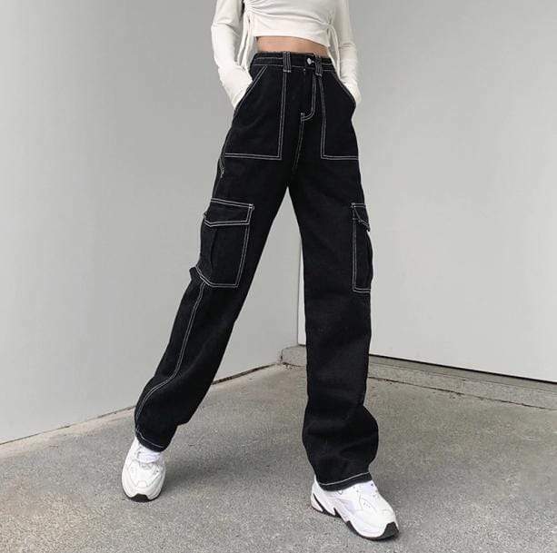 Trendy Y2K Aesthetic Baggy Jeans for Retro Summer Outfits