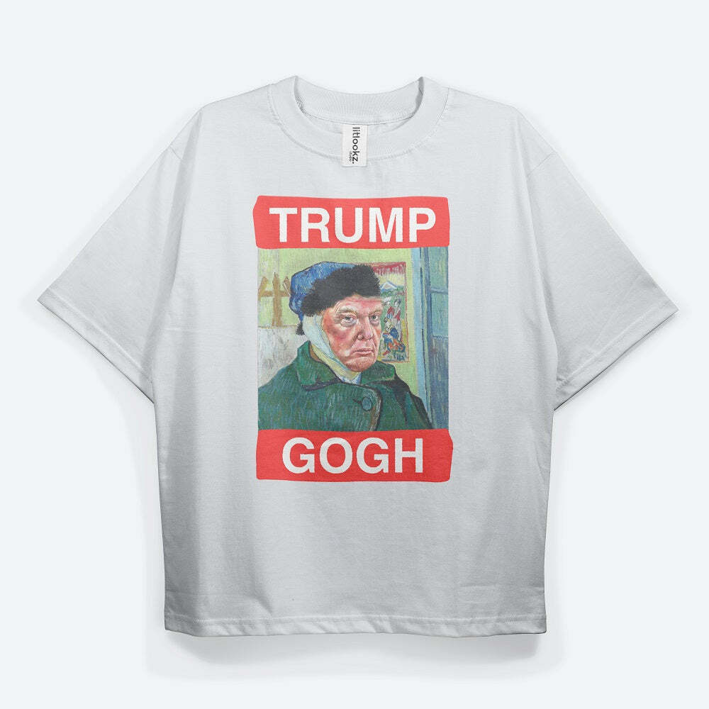 Tr*mp Gogh' Y2K Graphic Tee - Retro 90s Grunge Summer Outfit