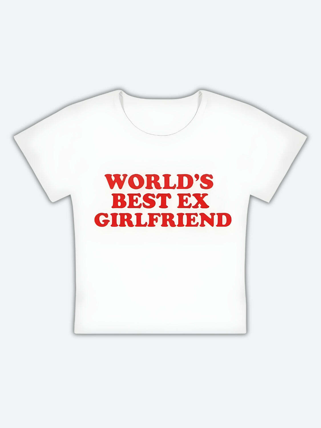 World's Best Ex Girlfriend Y2K Baby Tee - Retro 90s Grunge Style