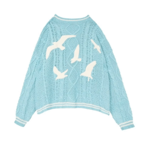 Y2K 90s Baby Sweater - Retro Grunge Style for Summer Outfits