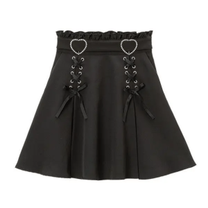 Y2K Aesthetic Lolita Skirt - Retro Grunge Style for Summer Outfits