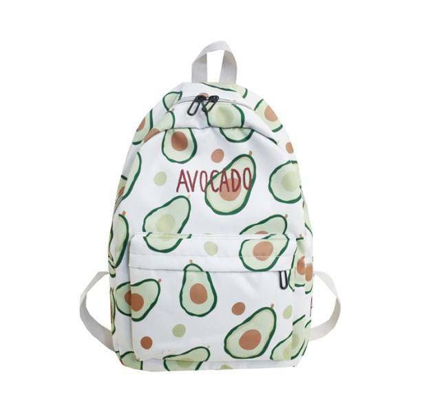 Y2K Avocado Backpack: Trendy Summer Accessory for Retro Vibes