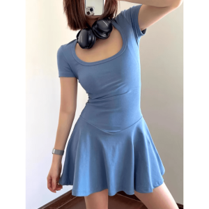 Y2K Balletcore Mini Dress: Retro Summer Outfit for Trendy Vibes