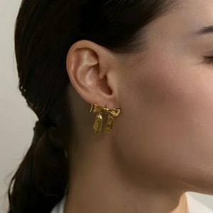 Y2K Bow Earrings: Retro-Inspired Accessories for Your Y2K Summer Outfits