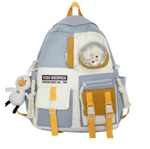 Y2K Bunny In The Pocket Backpack: Retro Style for Summer Adventures