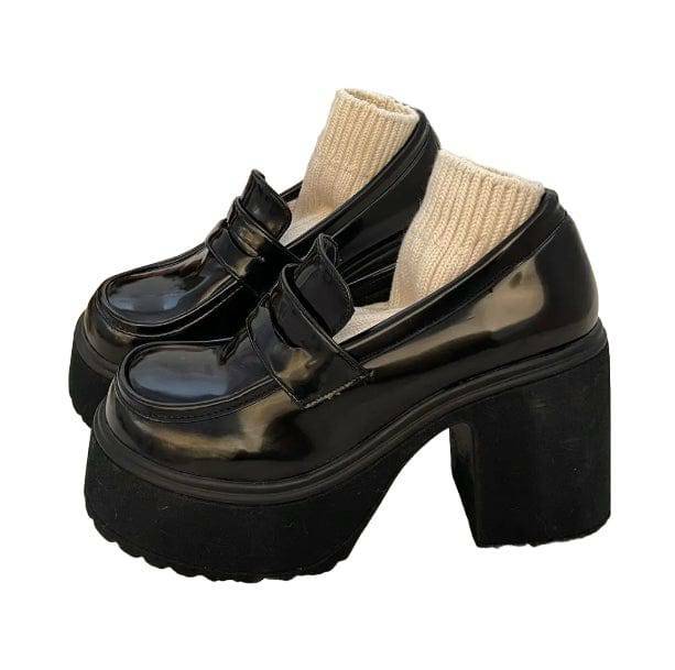 Y2K Chunky High Heels for Retro Summer Outfits & 90s Party Vibes