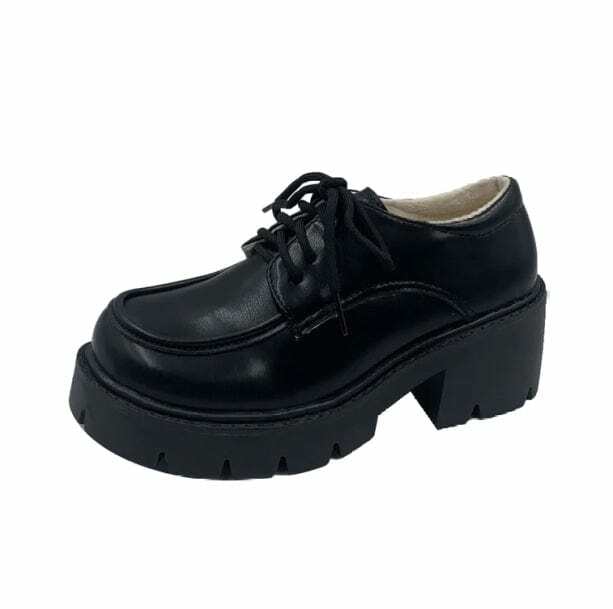 Y2K College Uniform Shoes: Retro 90s Style for Trendy Summer Outfits