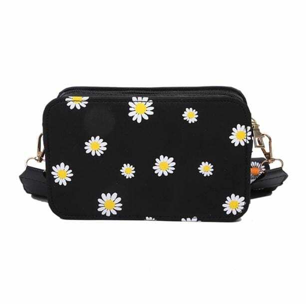 Y2K Daisy Flower Handbag - Retro Style for Summer Outfits & Parties