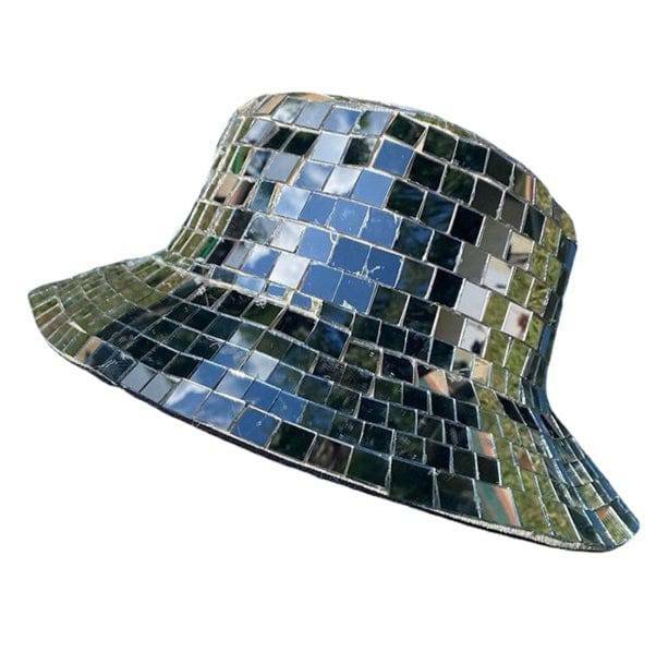 Y2K Disco Ball Hat for Retro 90s Party Outfits and Summer Vibes