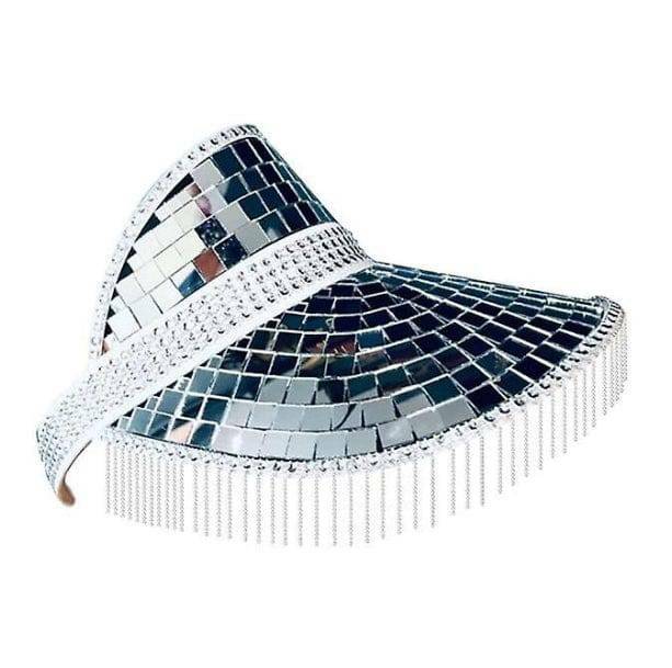 Y2K Disco Ball Hat for Retro 90s Party Outfits and Summer Vibes