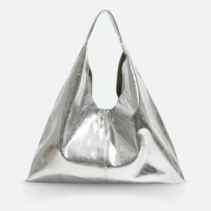 Y2K Faux Patent Leather Hobo Bag - Trendy Y2K Summer Accessory