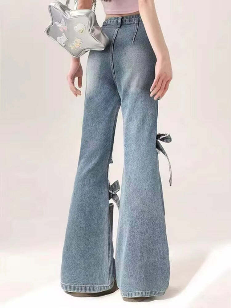 Y2K Flare Jeans: Retro 90s Fashion for Effortless Summer Style