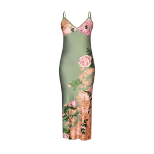 Y2K Floral Bodycon Dress - Retro Summer Outfit for Trendy Women