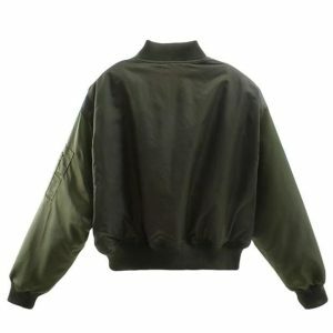 Y2K Grunge Army Girl Jacket - Retro 90s Fashion Statement Piece