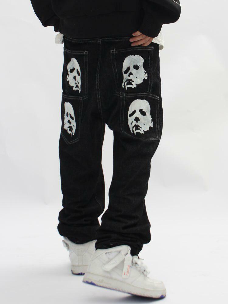 Y2K Grunge Baggy Jeans for a Retro 90s Fashion Statement