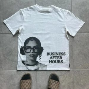 Y2K Grunge Business After Hours Tee - Retro 90s Style Top