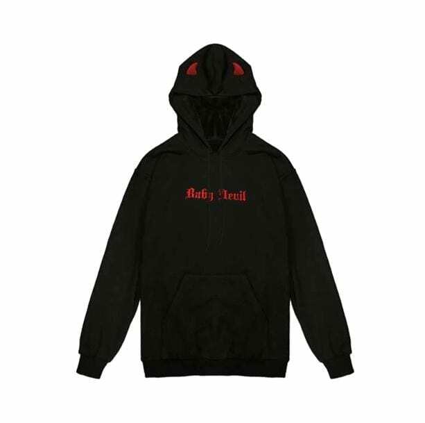 Y2K Grunge Diablo Hoodie - Retro 90s Fashion for Summer Outfits