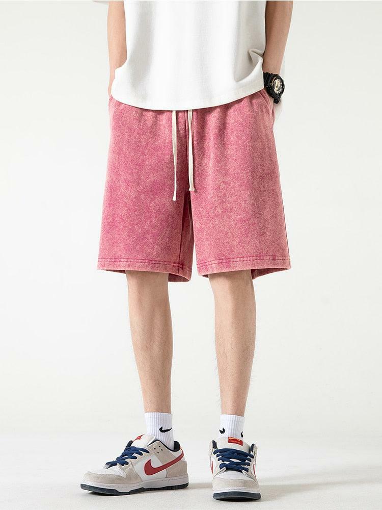 Y2K Grunge Drawstring Waist Sweatshorts for Trendy Summer Outfits