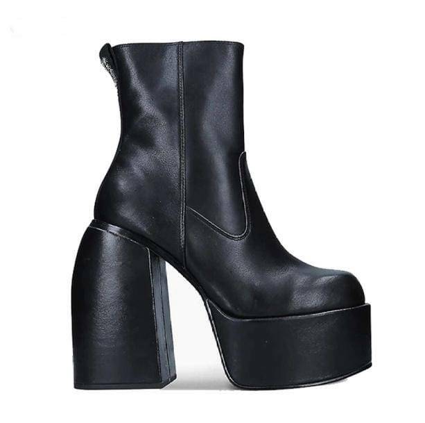 Y2K Grunge E-Girl Ankle Boots for Retro Summer Outfits and Parties