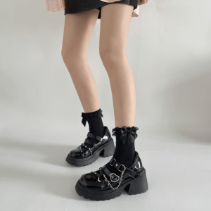 Y2K Grunge Emo Platform Shoes for Retro Summer Outfits and Parties