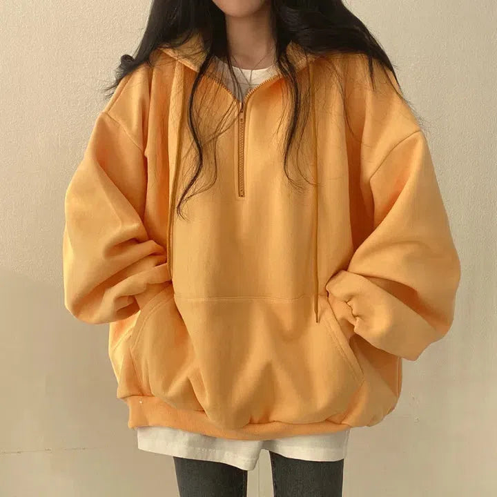 Y2K Grunge Oversized Zip Up Hoodie for Retro Summer Outfits