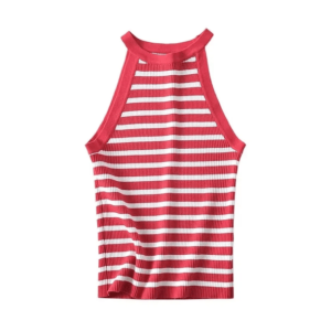 Y2K Grunge Sailing Sleeveless Top - Retro Summer Outfit Essential