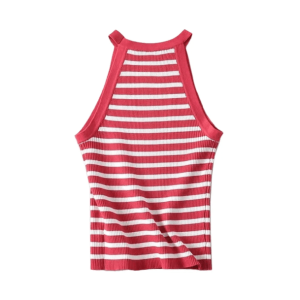 Y2K Grunge Sailing Sleeveless Top - Retro Summer Outfit Essential