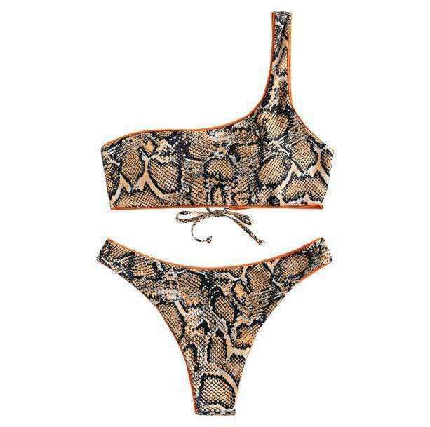 Y2K Grunge Snake Bite Swimwear: Retro Summer Outfits for Bold Style