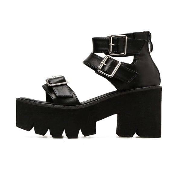 Y2K Grunge Style Sandals for Retro Summer Outfits and 90s Vibes