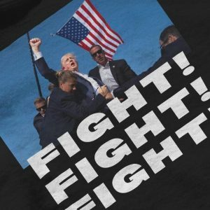 Y2K Grunge Trump Fight Tee: Retro 90s Inspired Summer Outfit