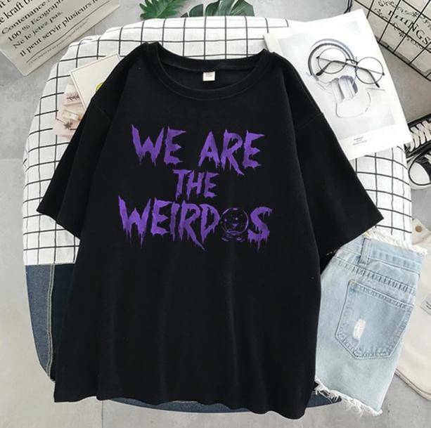 Y2K Grunge Weirdos T-Shirt - Retro 90s Fashion for Unique Styles