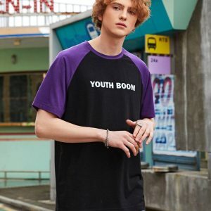 Y2K Grunge Youth Boom Tee: Retro 90s Summer Outfit Essential