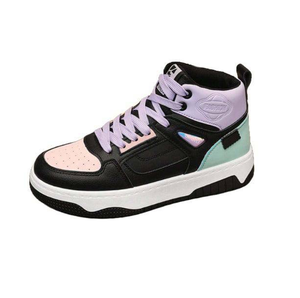 Y2K High-Top Sneakers: Retro 90s Grunge Style for Trendy Summer Outfits