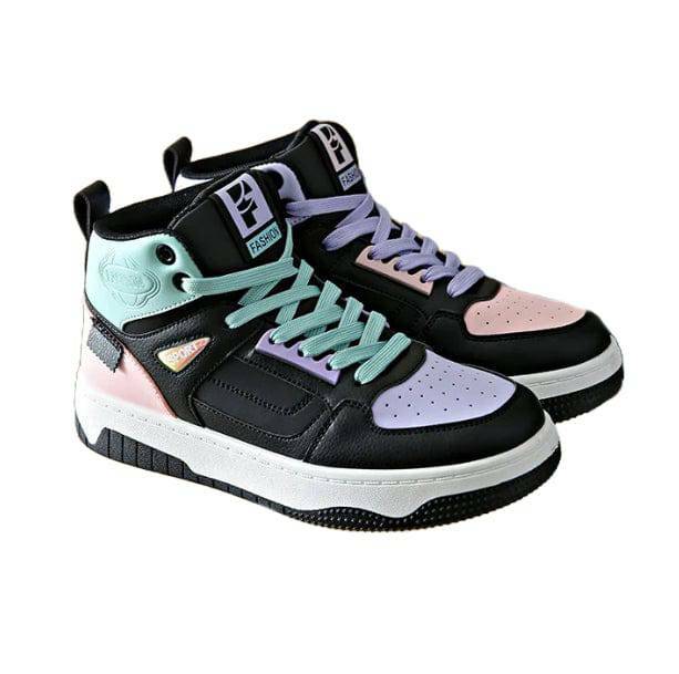 Y2K High-Top Sneakers: Retro 90s Grunge Style for Trendy Summer Outfits