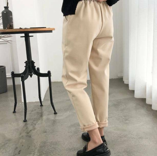 Y2K High Waist Pencil Pants: Retro 90s Fashion for Trendy Outfits