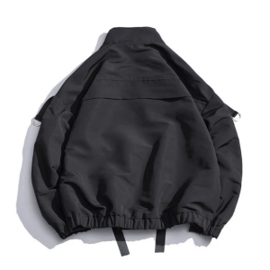 Y2K-Inspired Jacket with Trendy See-Through Pockets for Summer Style