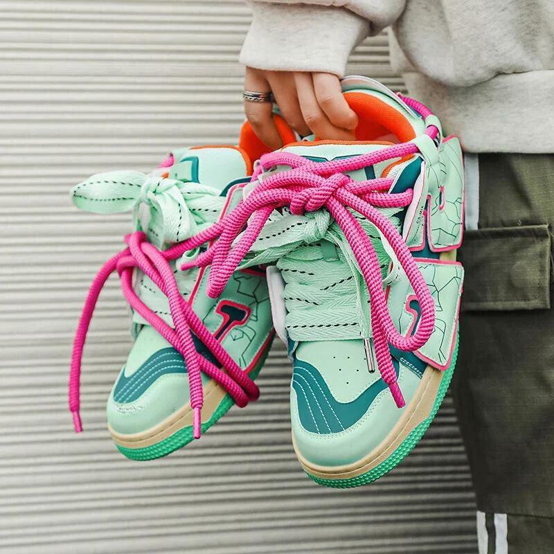 Y2K Neon Sneakers: Retro 90s Style for Summer Outfits & Parties