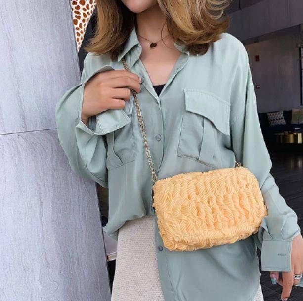 Y2K Noodle Soup Bag: Retro 90s Grunge Style for Trendy Outfits